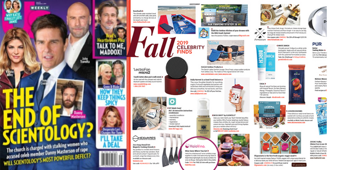 HaloVino Featured in US WEEKLY!