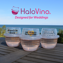 Wedding Specialty Six-Pack HaloVino Wine Tumblers