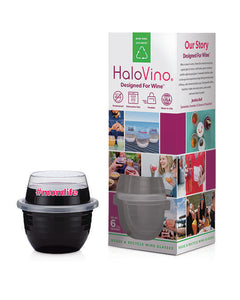 Mom Specialty Six-Pack HaloVino Wine Tumblers